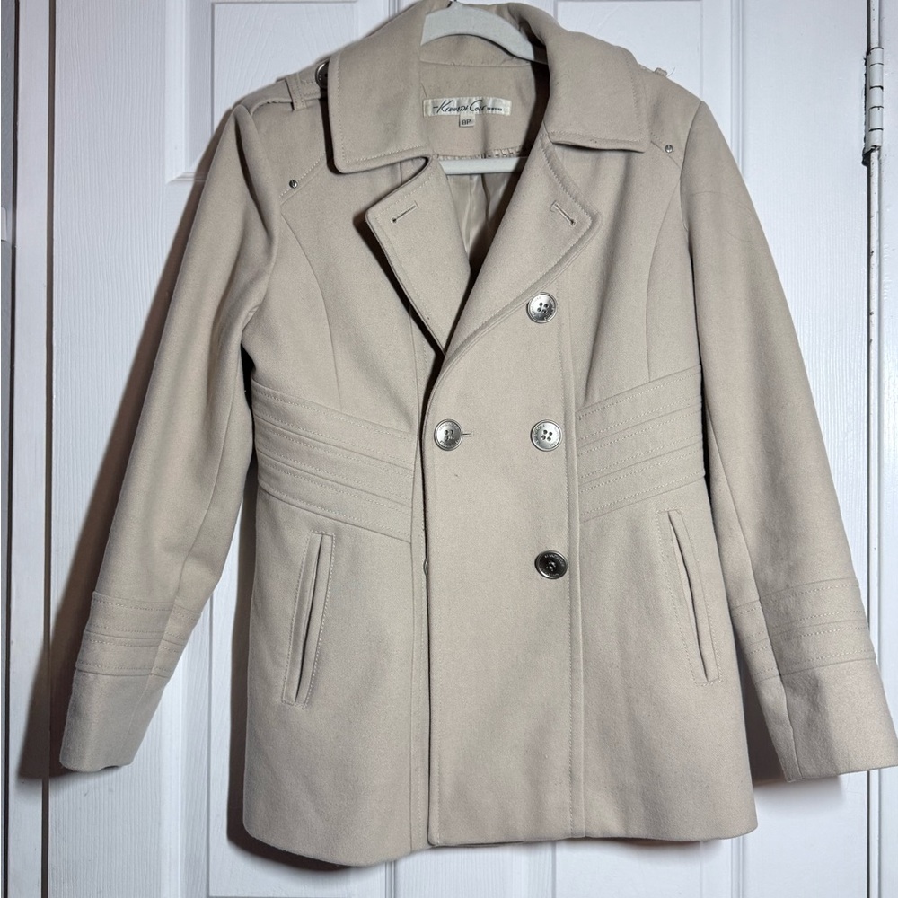 Kenneth Cole New York Cream Peacoat